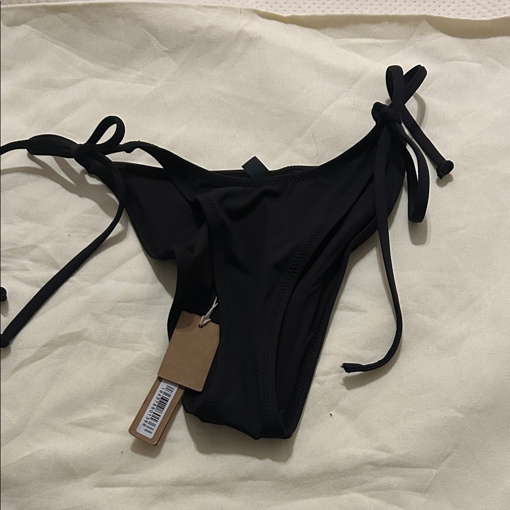 SKIMS Black Bikini Bottom